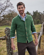 Luis Steindl Left-left cardigan (Green)