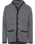 Reitmayer Cardigan with hood (Grey melange)