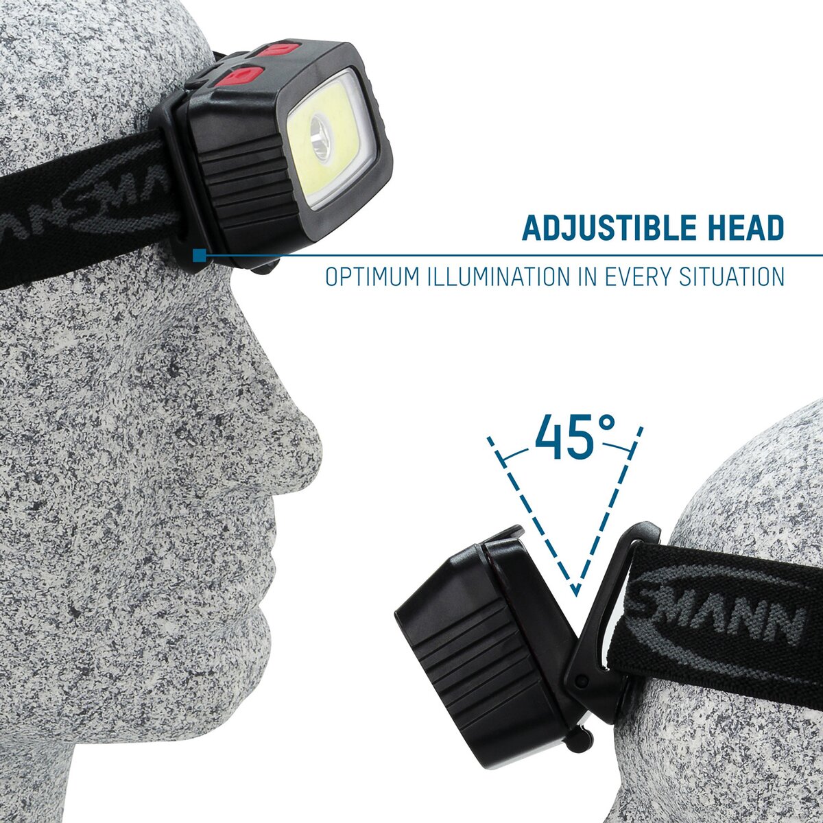 Ansmann Headlamp HD200B