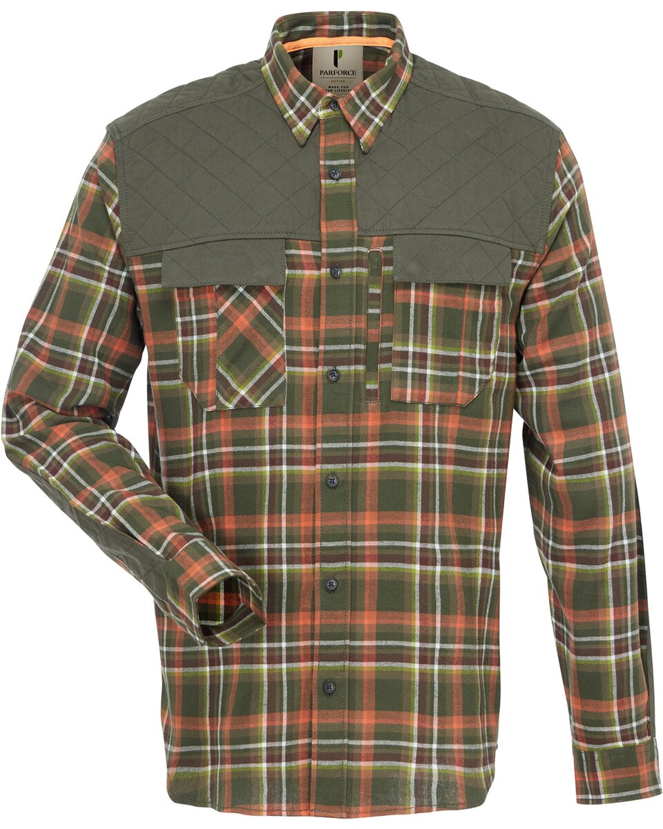 Parforce Hunting Check Shirt MAVE4 (Olive)