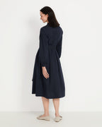 Reitmayer Poplin dress with bow (Marine)