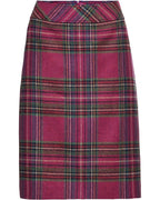 Highmoor Check skirt (Pink/Green/Dark Blue)