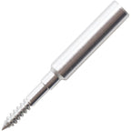 BALLISTOL Carbon cleaning rod set – 3 pieces (Long, wiping length 93 cm, Ø 4 mm, external thread 1/8")