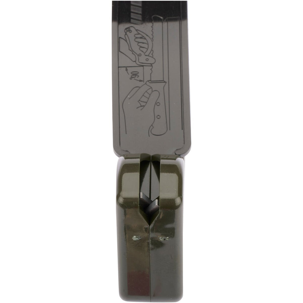 Accusharp Knife and tool sharpener (green)