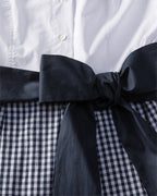Reitmayer Shirt dress (White/dark blue)