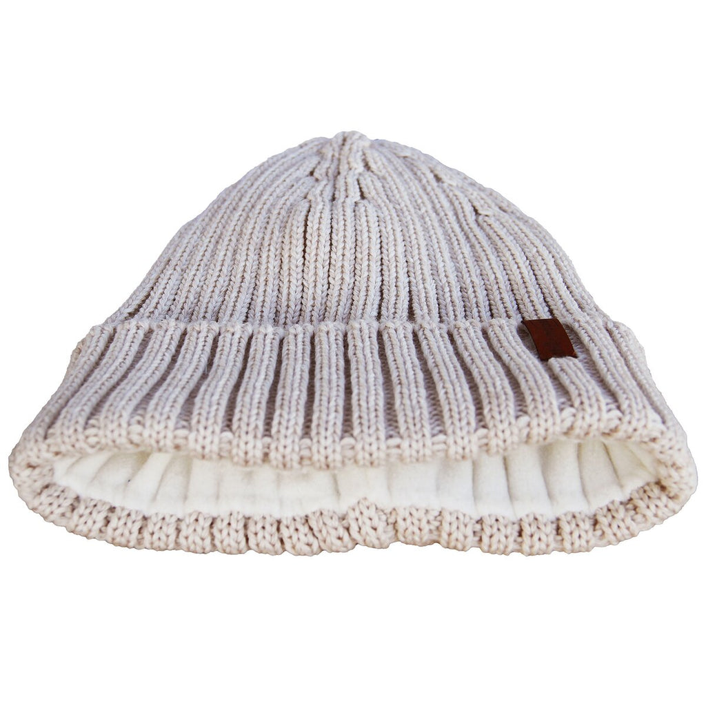 Thermopad Beanie Merino + 10 mini warmers – set (Cream)