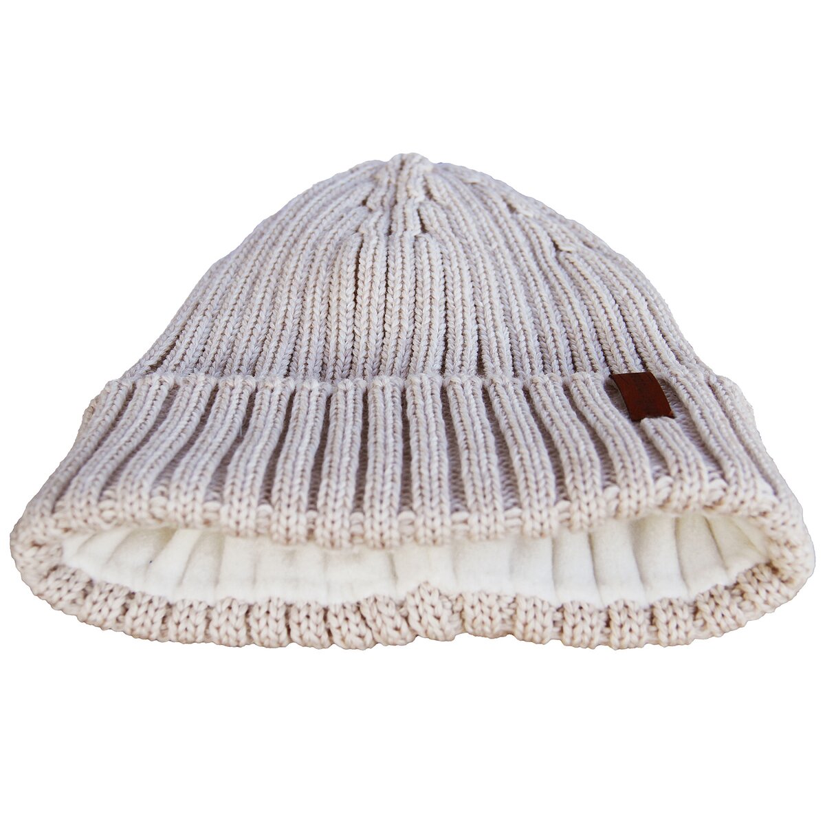 Thermopad Beanie Merino + 10 mini warmers – set (Cream)