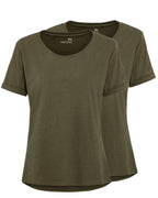 Parforce Women's double pack T-shirts (Olive)