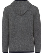 Reitmayer Cardigan with hood (Grey melange)