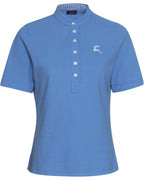 Luis Steindl Piqué shirt with gingham check details (Pink)