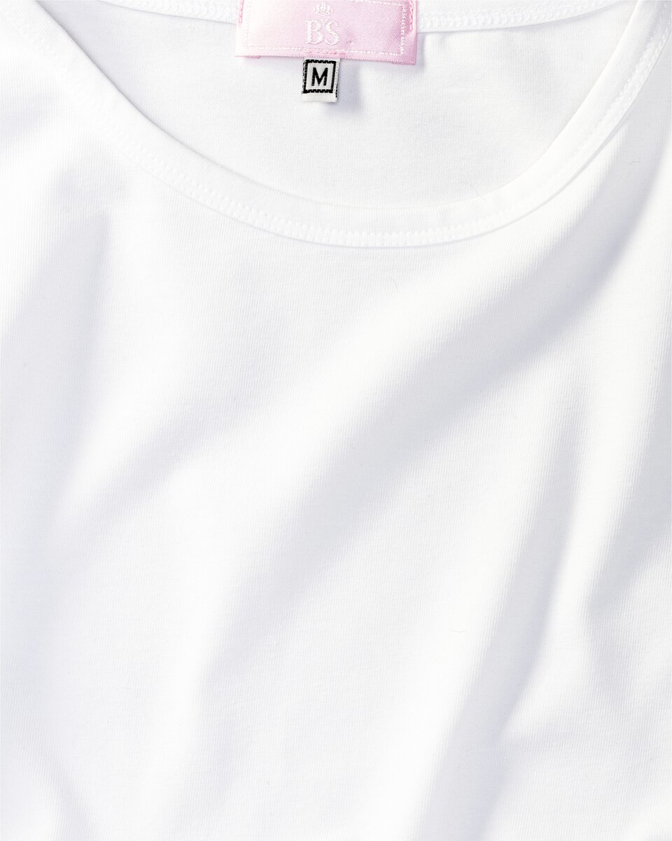 Brigitte von Schönfels Long sleeve shirts in a double pack (White)