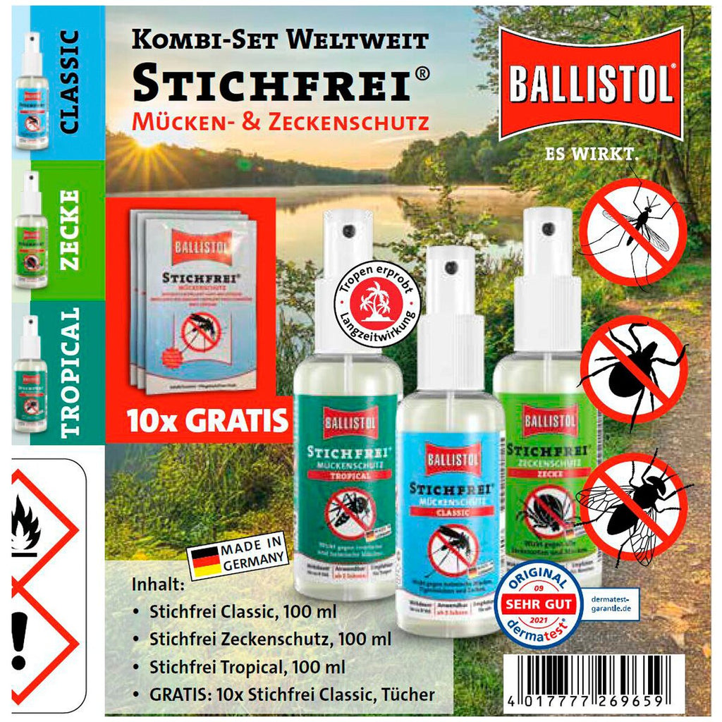 BALLISTOL Insect repellent sting-free set for mosquitoes and ticks