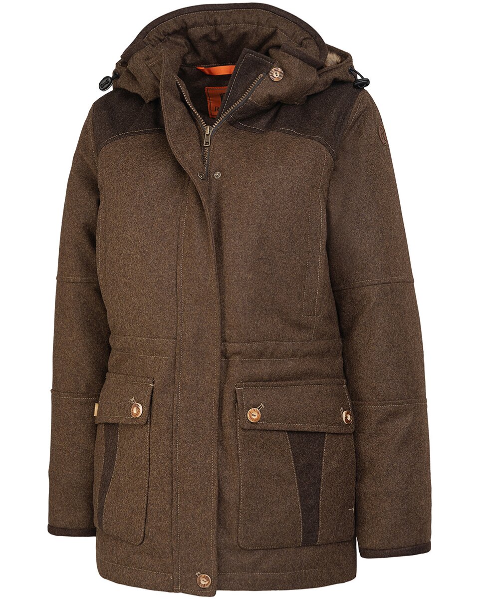 Rascher Women's Loden Jacket Prestige (Brown)