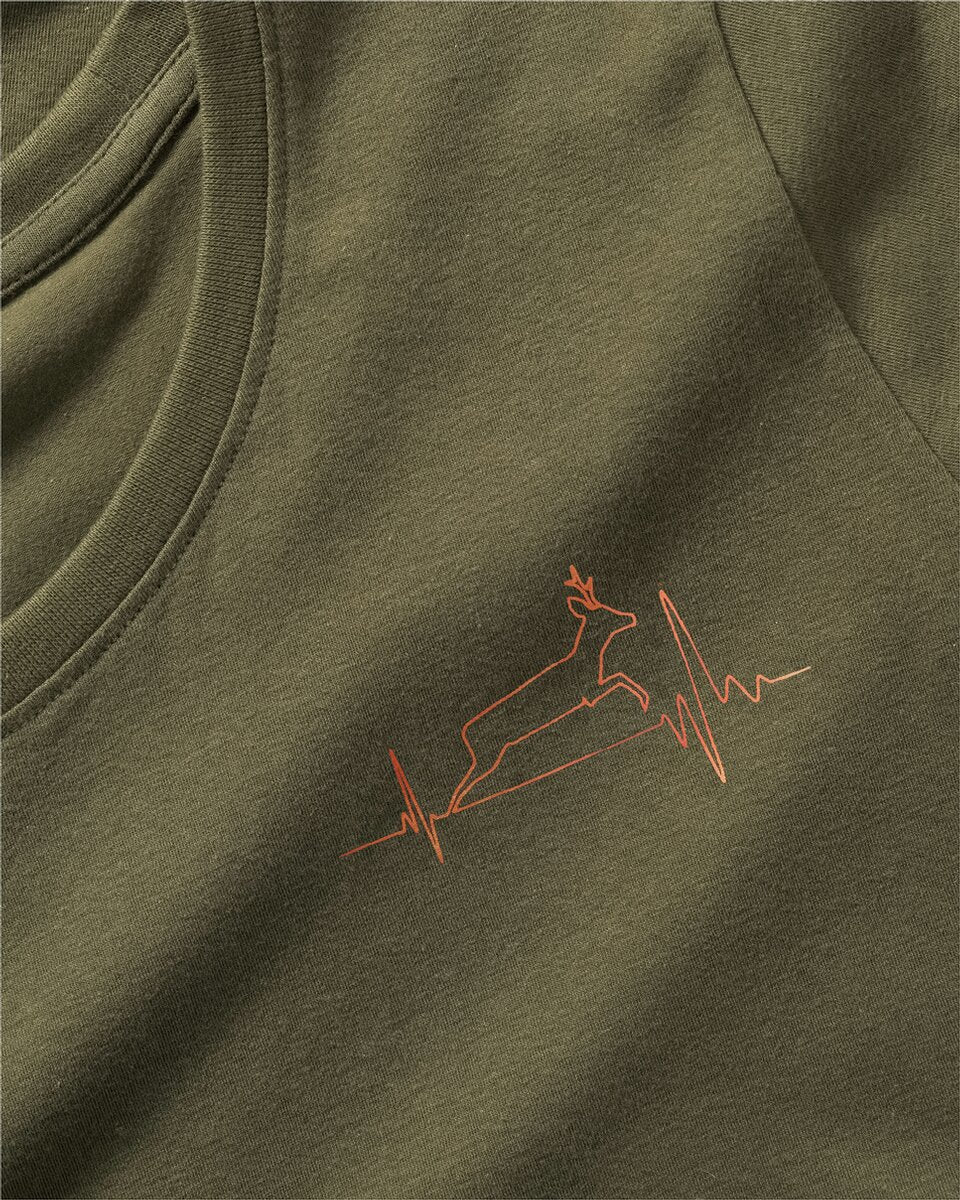 Parforce Women's set of 2 T-shirts Heartbeat (Brown/olive)
