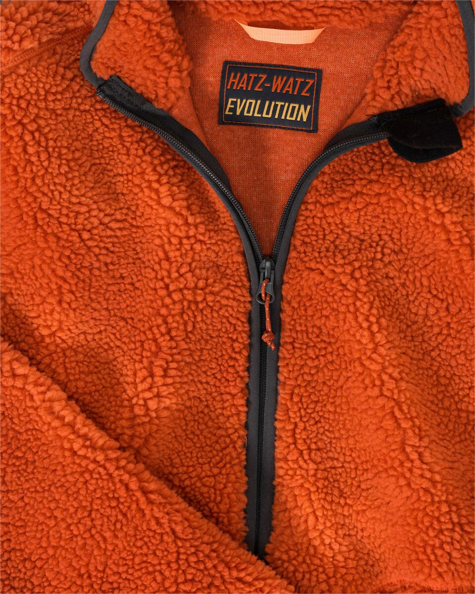 Parforce Hatz-Watz sieviešu izolācijas šķiedras kažokādas jaka (Oranža)
