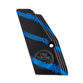 Pro Tuning Handle scales for Shadow I and Taipan, short (Aluminum black/blue)