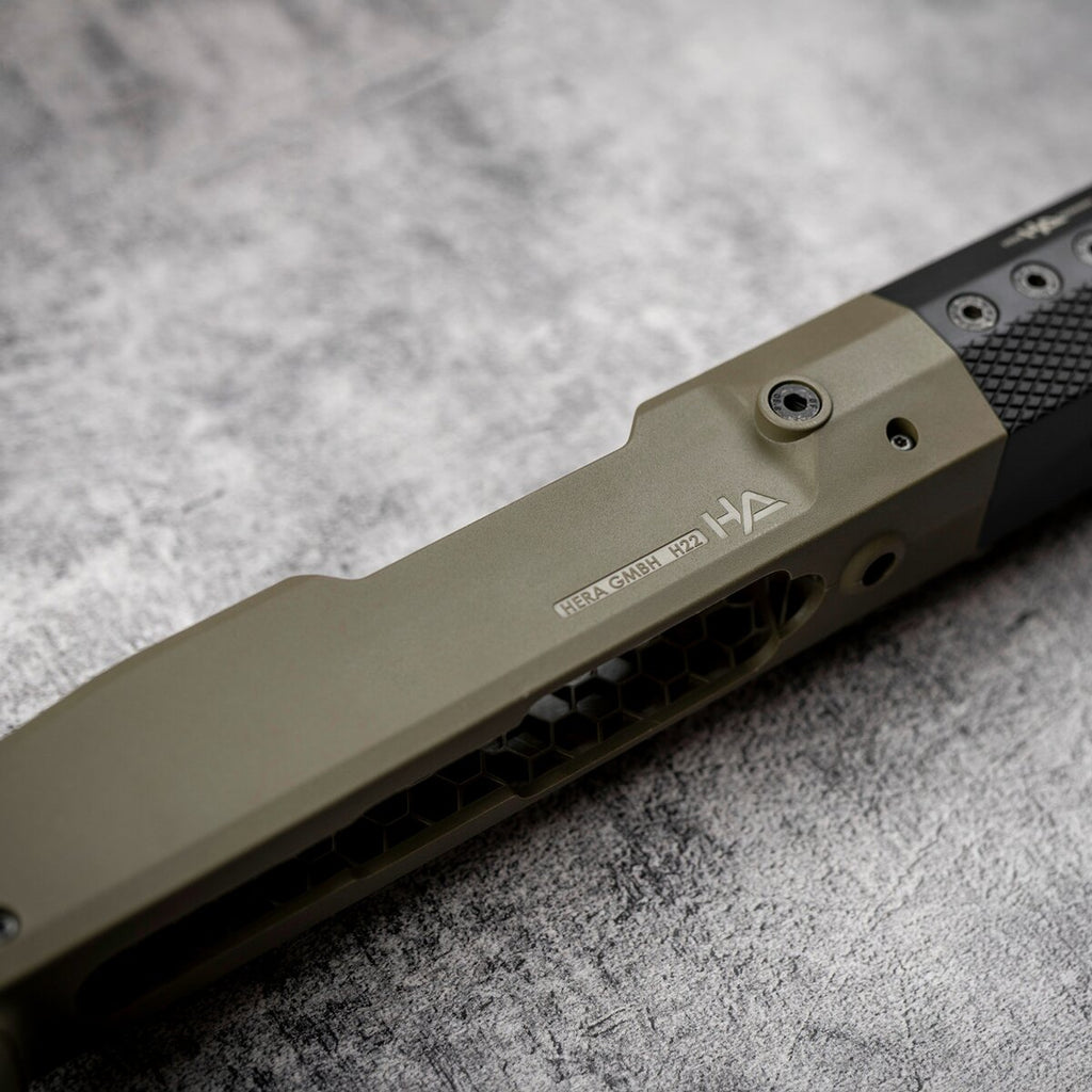 Hera Arms Shaft Hera H22 Chassis for Ruger 10/22 (OD Green)