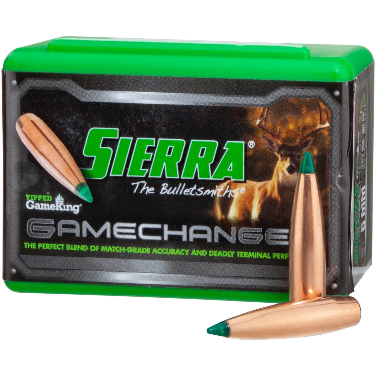Sierra Bullets .243 5.8g/90grs. Tipped Game King (Caliber .243 (6 mm))
