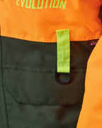 Parforce Hatz-Watz Waterproof hunting jacket (Signal orange/olive)