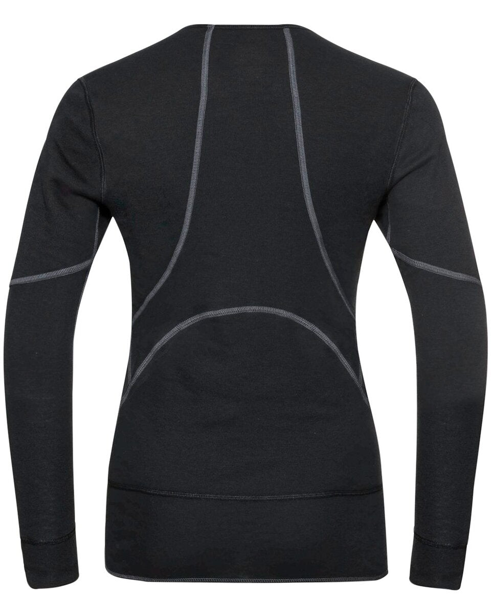 Odlo Women's long-sleeved undershirt Active X-Warm (Black)
