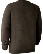 Deerhunter V-neck sweater Sheffield (Brown)