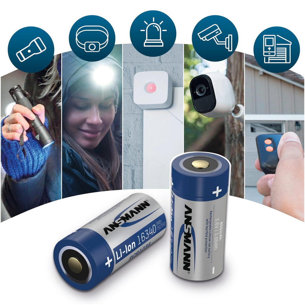Ansmann Battery Li-Ion 16340 850 mAh