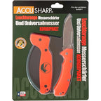Accusharp Knife sharpener and utility knife, set, Frankonia edition