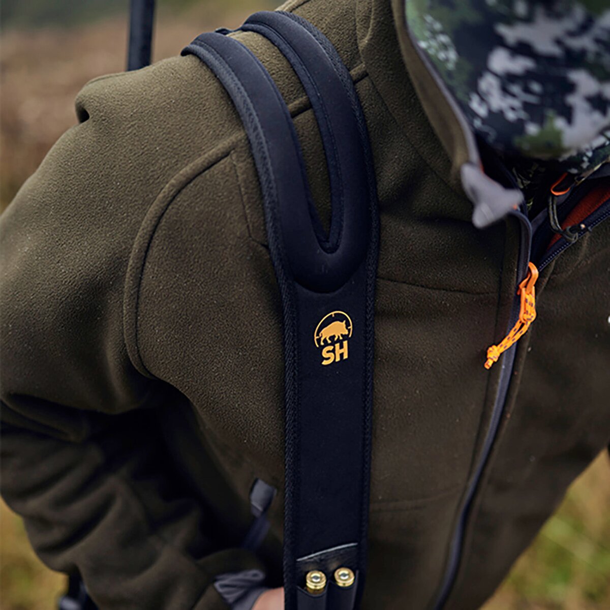 Sauenhammer Rifle sling SH (Black/Orange)