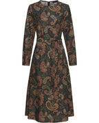 Reitmayer Paisley print dress (Black green)