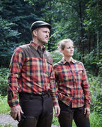Parforce Axel hunting shirt (Orange/Brown)
