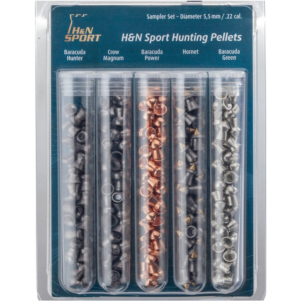 Haendler & Natermann 5.5mm Diabolo Hunter 5 test pack (Caliber 5.50)