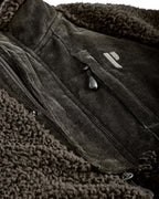 Parforce Pile fleece jacket corduroy (Olive brown)