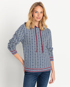 Reitmayer Jacquard hoodie (Blue)