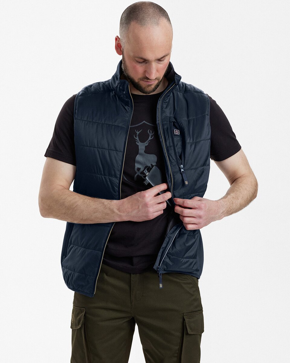 Deerhunter Heated vest Heat Padded (Dark Blue)