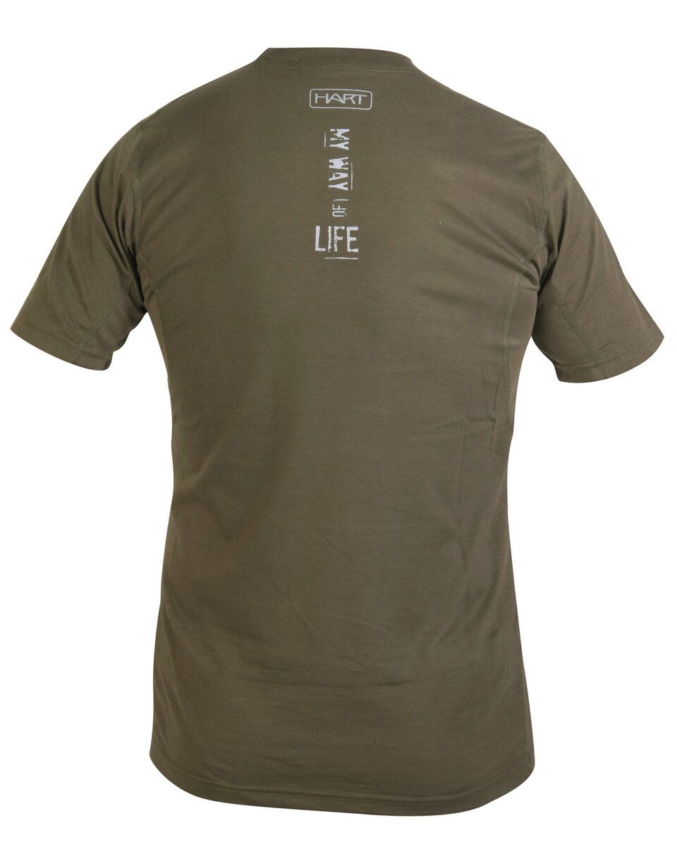 Hart T-krekls Branded (Olīvu/mežacūku)