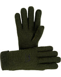 Jagdhund Women's knitted gloves Soboth (Olive)