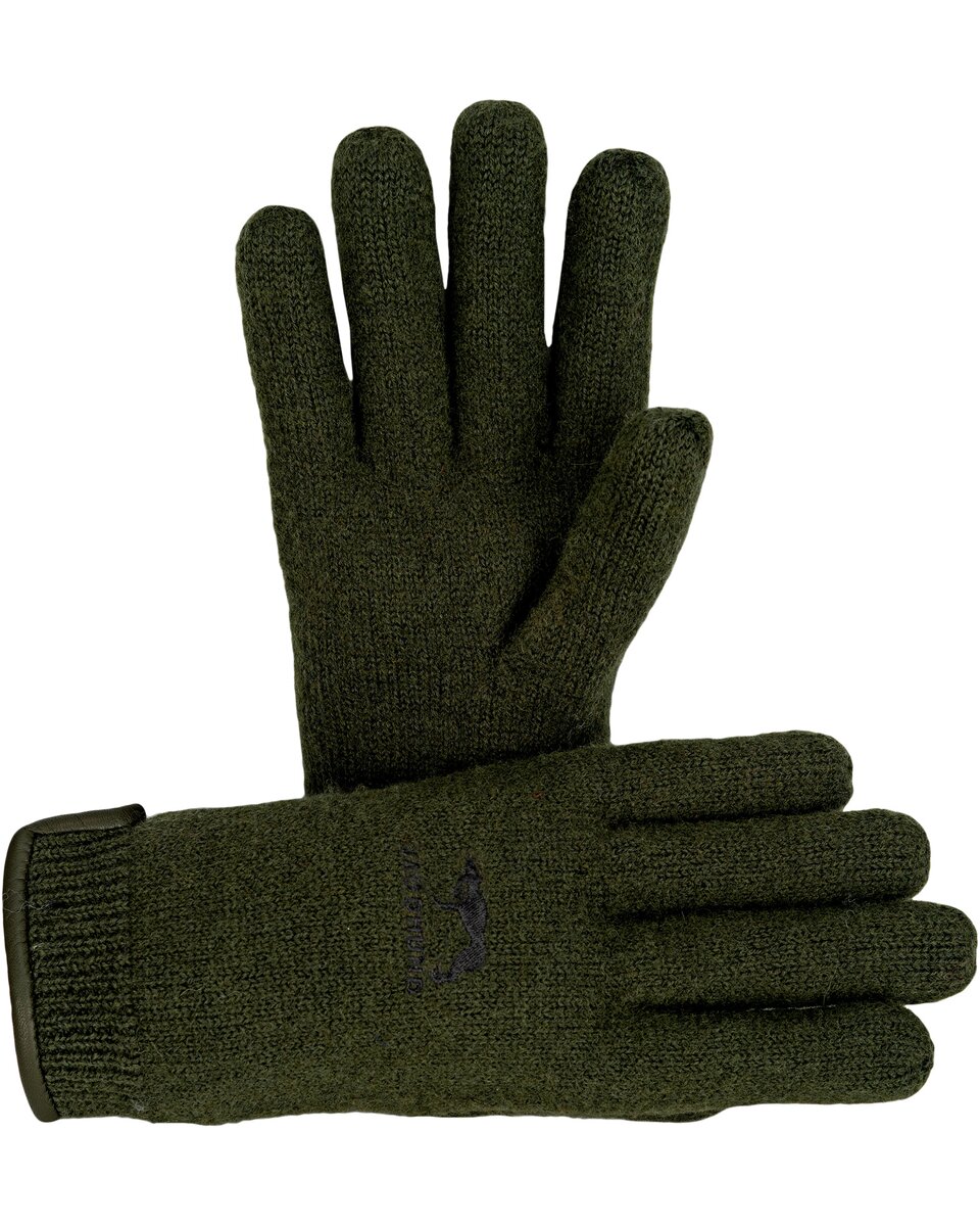 Jagdhund Women's knitted gloves Soboth (Olive)