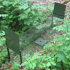 Live catch trap – two trap doors ((LxWxH): approx. 150x30.5x38 cm, weight: 12.5 kg)