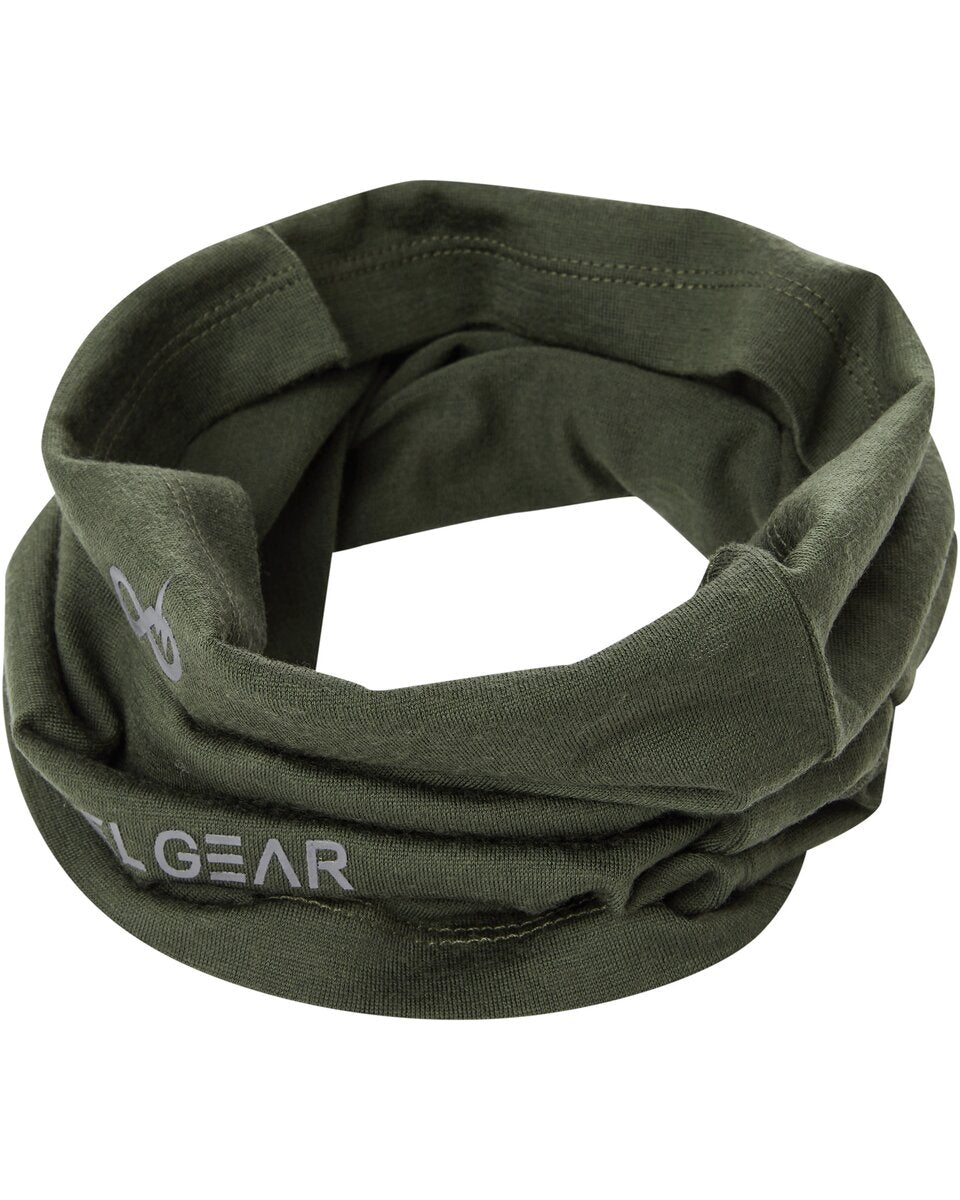 Merkel Gear Merino Neckgaiter tube scarf (Olive)