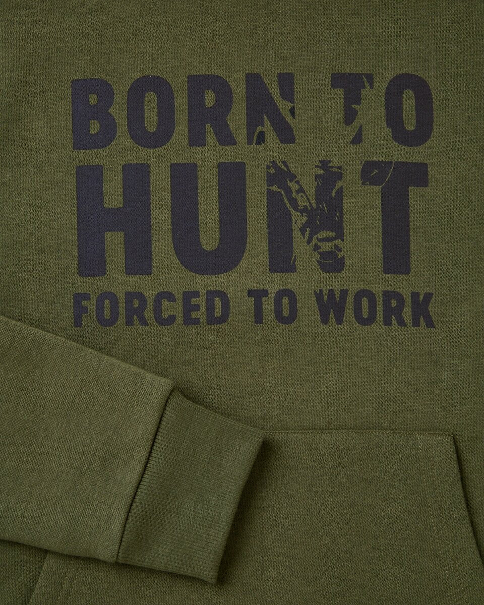 Parforce Hoodie (Olive/Born to hunt)