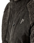 Parforce Pile fleece jacket corduroy (Olive brown)