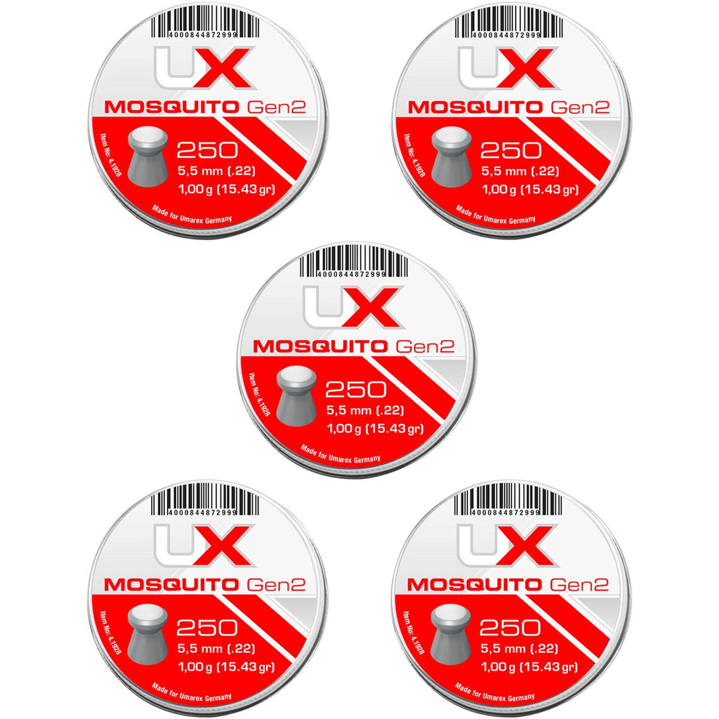 Umarex 5.50 Diabolo Mosquito Gen2 1250 pieces (Kaliber 5,50)