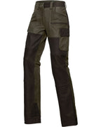 Parforce Women's Prestige Full Bull leather trousers (Olive/brown)
