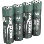 Ansmann Battery NiMH 2100 - 4 pieces ideal for wildlife cameras