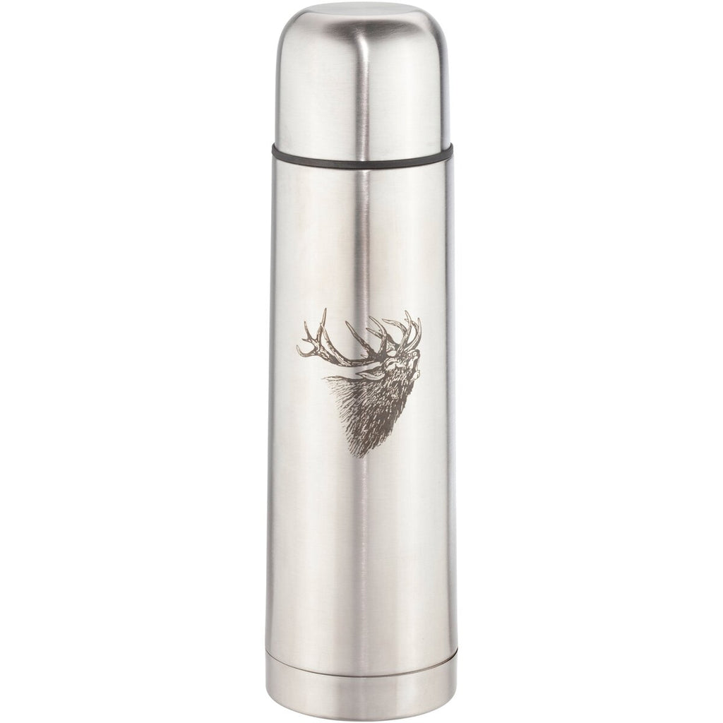 BEIER Stainless steel insulated bottle with animal motif, 700 ml (Deer)
