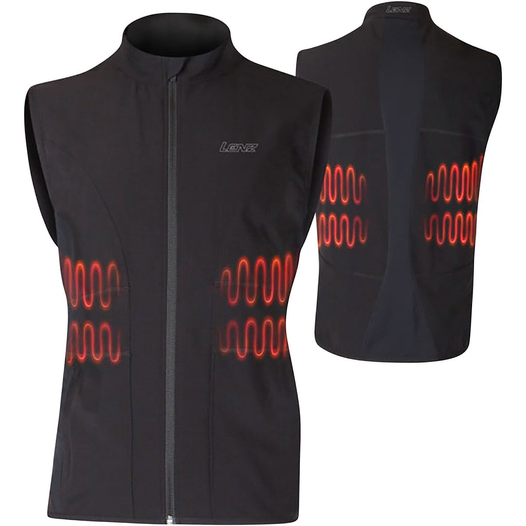 Lenz Men's heated vest 1.0 (Black, size S)