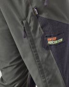 Parforce Hatz-Watz Waterproof boar protection trousers (Olive/signal orange)