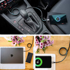 Ansmann Magnetic USB-A & USB-C charging cable