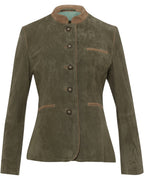 Luis Steindl Leather jacket (Olive/Brown/Red)