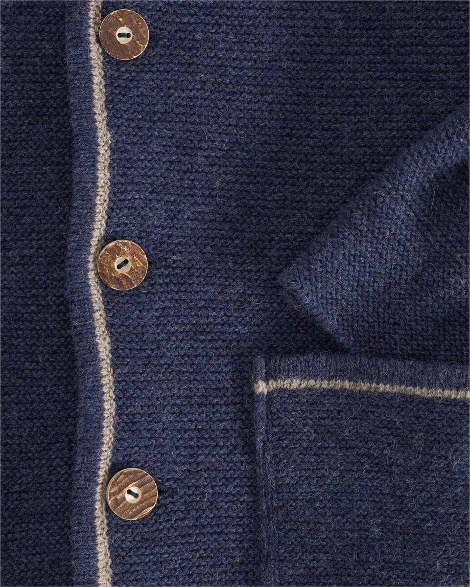 Luis Steindl Left-left cardigan (Marine)